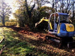 Entreprise pour des petits travaux de terrassement   
